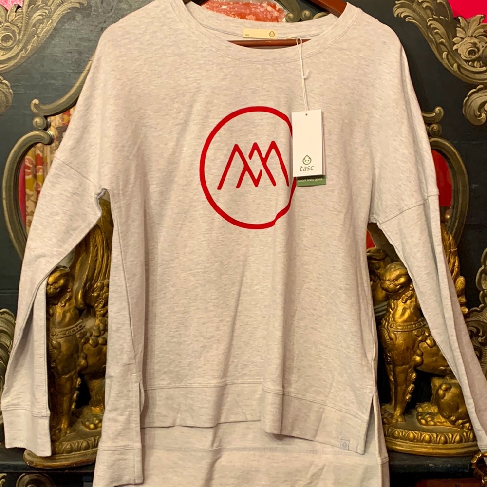 NWT Tasc Yoga Sweatshirt French Terry